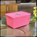 Plastic Storage Basket Juri - Organize Your Kitchen Essentials With This Multicolor Plastic Storage Basket - Perfect For Keeping Your Space Tidy. 