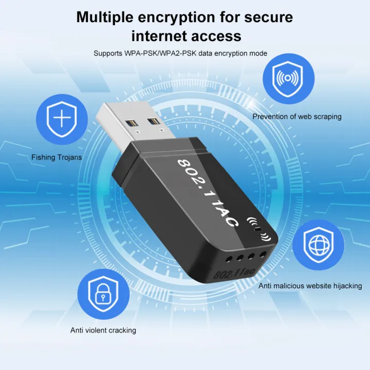 1300mbps%20Mini%20Usb%20Wifi%20Adapter%20Dual%20Band%20Wifi%20Network%205g%202.4ghz%20Wireless%20Ac%20Usb%20Adapter%20Wireless%20External%20For%20Pc%20-%20Image%203