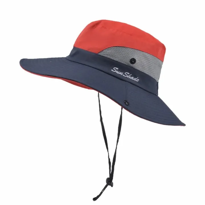 Parent-child%20Unisex%20Summer%20Foldable%20Sun%20Fisherman%20Hat%20Men%20Women%20Wide%20Brim%20Casual%20Travel%20Beach%20Sunscreen%20UV%20Protection%20Cap%20V14%20-%20Image%202