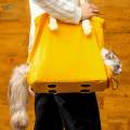 Cat Carrier Bag Canvas Pet Shoulder Bag for Puppy Small Dogs and Cats Hiking. 