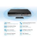 DVD Player 1080P HD Home DVD Player Box for TV All Region Free DVD CD-Disk Player AV-Output EVD Player--US Plug Durable. 