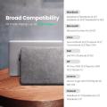 UGREEN 13.3-  Inch Zipper Laptop Sleeve Case for Mac-Book Air And Pro. 