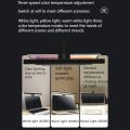 LKPCIGCXM Laptop Monitor Light Bar USB E-Reading LED Work Light 3 Adjustable Color Temperature, No Screen.