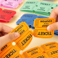 100 Pcs Raffle Tickets For Classroom Lottery Roll Of Single Paper Labels Drink Events Raffle Tickets Celebration Event Tickets. 
