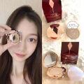 BruberryBe Mini Powder Setting Powder Sample Lasting Oil Control Waterproof Natural Brighten Skin Tone Face Makeup Highlight Powder Glitter. 