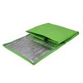 2X Foldable Large Cooler Bag Portable Food Cake Insulated Bag Aluminum Foil Thermal Box Green.