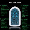 LED Light Audio Speaker – Plug In Digital Music & Voice Player for Indoor Use.