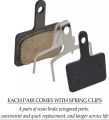 Bicycle Oil Brake Pads With Spring ( (2 pcs Pads+1pc Spring). 