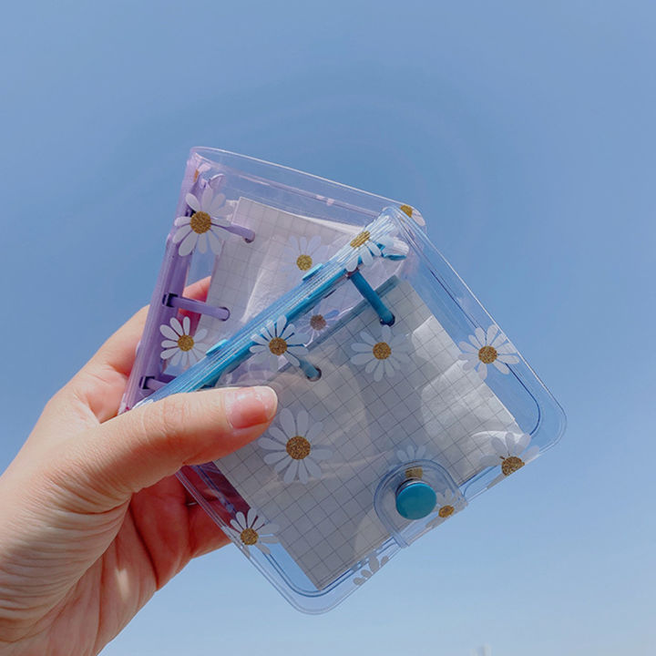 Mini%203%20Hole%20Daisy%20Notebook%20Planner%20Organizer%20Binder%20Note%20Journal%20Diary%20Ring%20Binder%20Planner%20Notepads%20Stationery%20School%20Office%20Supplies%20-%20Image%204