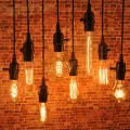 1.2m Industrial Drop Hanging Light Holder Pendant Lamp Wire Cord Bulb Socket. 