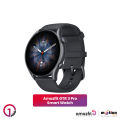 Amazfit GTR 3 Pro Smart Watch with Classic Navigation Crown, BioTracker 3.0 & Alexa - Infinite Black. 