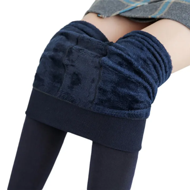 Solid%20Color%20Women%20Winter%20Velet%20Trousers%20Female%20High%20Elastic%20Warm%20Nine%20Pants%20Ladies%20High%20Waist%20Slim%20Leggins%20-%20Image%205