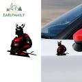EARLFAMILY 13cm x 6.5cm Cool Japanese Samurai Warrior Graphics Waterproof DIY Car Decals Motorcycle VAN RV PVC Sticker.