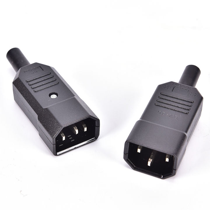 4PCS%20IEC%20C14%20Male%20Inline%20Chassis%20Socket%20Plug%20Rewireable%20Mains%20Power%20Connector%20-%20Image%209