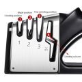 Sharpener,4 Stage Knife Sharpener,4-In-1 Knife And Scissors Sharpener With Diamond,Ceramic,Tungsten,Kitchen Tools For Kinds Of Knives - knife sharpener. 