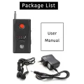 Wireless Camera Detector, Multipurpose Active Detection Function Wireless Signal Detector for Shopping Mall for Hotel. 