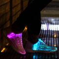 Boy Luminous Glowing Sneaker Light Up Shoes New Men Women Girls Kids LED Light Shoes Children Flashing USB Recharge Shoes.