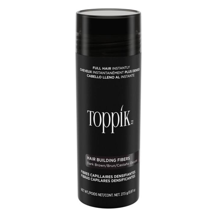 @loadstring — teletype Images High Quality Grahic Toppik Hair Building Fibers 27.5 g — Dark Brown | Daraz.com.bd