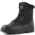 Outdoor Boots Combat Boots Men's Spring and Autumn Tactical Military and Tactical Boots Security Duty Boots Outdoor Non-Slip Wear-Resistant Worker Boot SWAT. 