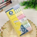 8PCS/Pack Soft Cotton Baby Handkerchief Infant Towel Muticolor Baby Washcloth. 