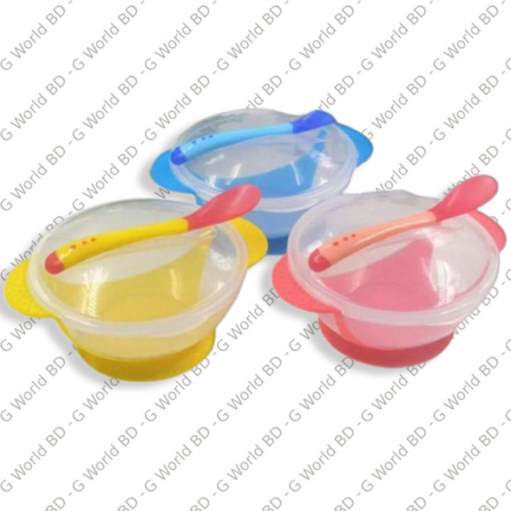 Baby%20Bowl%20Set:%20With%20a%20Spoon,%20Made%20of%20Silicone%20Material%20(Multicolor)%20-%20Image%208
