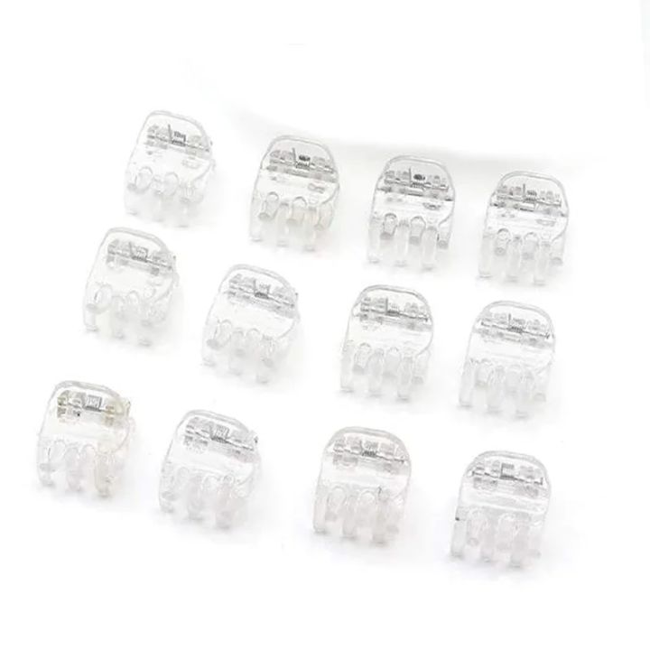 10/20/30PCS%20Mini%20Hair%20Claw%20Clips%20for%20Women%20Small%20Black%20Brown%20Transparent%20Plastic%20Hairpins%20Claws%20Kids%20Hair%20Styling%20Accessories%20-%20Image%207