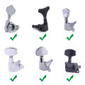 Guitar String Winder Head Tools Parts Accessories Metal Guitar Electric Tools Guitar Supplies Nut For Bass Ukulele.