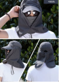 Sun Protection Cap Summer Hat Baseball Face Neck Cover Sun Outdoor Sport Hiking Fishing Hats - Cap For Men.