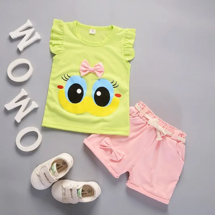 Summer%20Cute%20Cartoon%202PCS%20Kids%20Baby%20Girls%20Floral%20T-shirt%20Top%20Shorts%20Pants%20Set%20Clothes%20Girls%20Clothing%20Sets%20-%20Image%207
