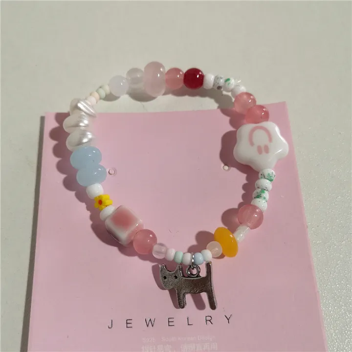 Kpop%20Harajuku%20Aesthetic%20Butterfly%20Love%20Star%20Ceramic%20Glass%20Acrylic%20Beaded%20Bracelet%20Girl%202000s%20EMO%20Charm%20Jewelry%20Y2K%20Accessories%20-%20Image%204