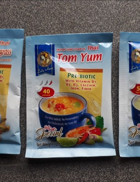 Instant Soup Cream of Thai Tom Yum LADY Anna 66g