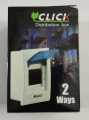 Click_ Electrical Distribution Box, DB Box, 2 Way, L1.
