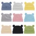 Soft Newborn Hat Baby Beanie Cotton Infant Bonnet Baby Cap for Girls Boys Kids Hats Newborn Photography Props Accessories 0-12MHeadbands. 