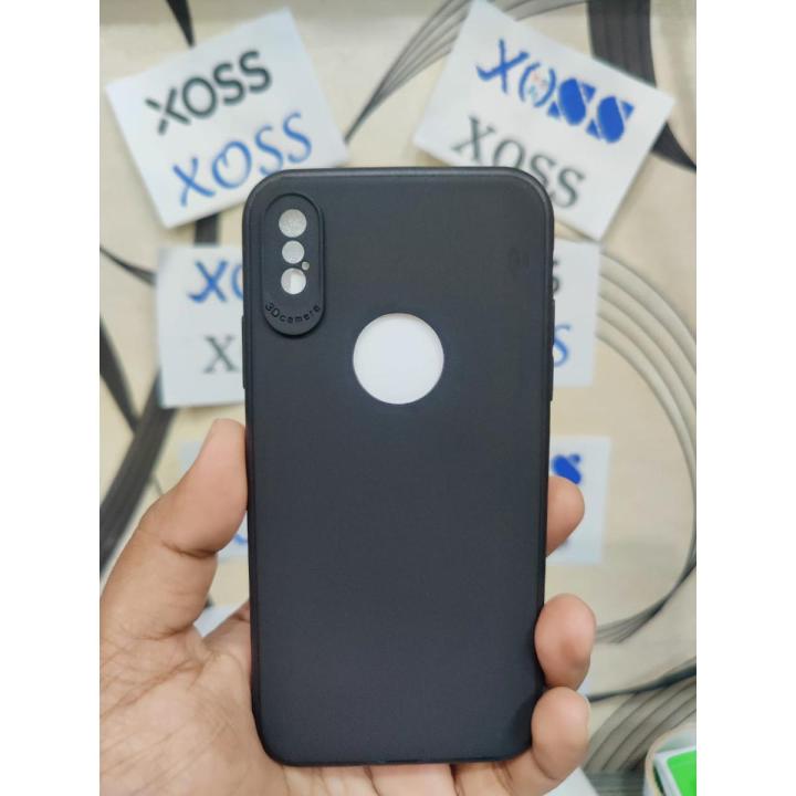 FOR APPLE IPHONE X / IPHONE XS / IPHONE XR PREMIUM FROSTED BLACK SOFT SILICONE BACK COVER