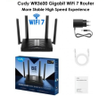 Cudy WR3600 BE3600 Mbps Gigabit Dual-Band Wi-Fi 7 Network Router.