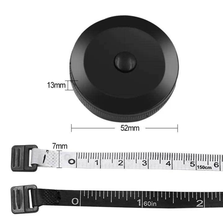 150cm%20Tape%20Meter%20Tailor%20Ruler%20Keychain%20Measuring%20Tape%20Clothing%20Size%20Tape%20Measure%20-%20Image%202