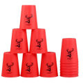 【Broad Sunlight shop】12 Quick Cups Fast Reaction Game Sports Stacking Cups Speed Training Indoor Children's toy.