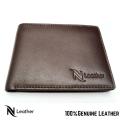 MODEL: N-02 Pure cow Leather stylish wallet export quality.