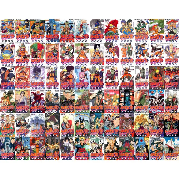 NARUTO Comic Manga( 1/72 ) Volumes Set English Ver