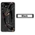 Phone Case for Samsung Galaxy A15 Back Cover Fashion Marble Tempered Glass Soft Silicone Cases Casing Hp for Samsung A15 Cover Cases. 