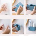 soap holder organizer lagayan ng sabon pang ligo soap organizer 2 In 1 Toothpaste Dispenser With Toothbrush Holder Wall Mount Automatic Tooth Paste Squeezer Bath Organizer Bathroom Accessories. 