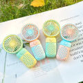 Cute USB Mini Fan Portable Handheld Fan Rechargeable Mini Handy Fan Pocket Size Low Noise Small Electric Fan Student Dormitory.1. 