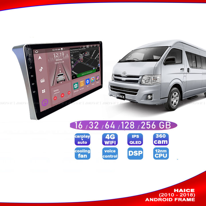 HIACE Car Android player frame, Car Stereo Player CD Trim Frame, CD DVD ...