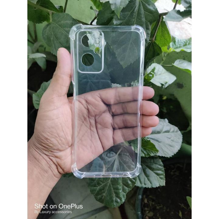 For realme 9i clear transparent back cover