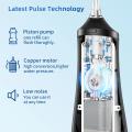 LISM Oral Irrigator USB Rechargeable Water Flosser Portable Dental Water Jet 310ML Water Tank Waterproof Teeth Cleaner.