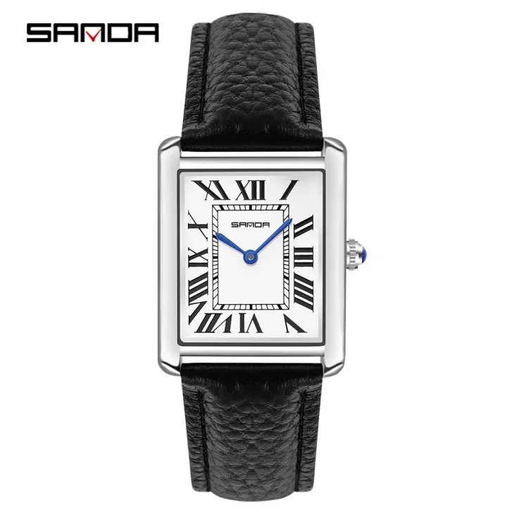 Sanda%20Brand%20Rectangular%20Wrist%20Watches%20For%20Women%20Silver%20Case%20Ladies%20Luxury%20Brand%20Genuine%20Leather%20Band%20Quartz%20Clock%20Zegarek%20Damski%20-%20Image%207