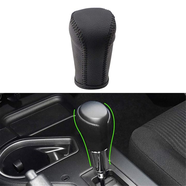 Leather%20Gear%20Shift%20Knob%20Cover%20for%20Toyota%20Corolla%20Rav4%20Rav%204%202014-2019%20Automatic%20Hand-Stitched%20DIY%20Gear%20Shift%20Collars%20-%20Image%203