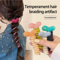 1/4Pcs Fashion Ponytail Elastic Hair Band Simple Telephone Wire Hair Accessories SUPER BABY.
