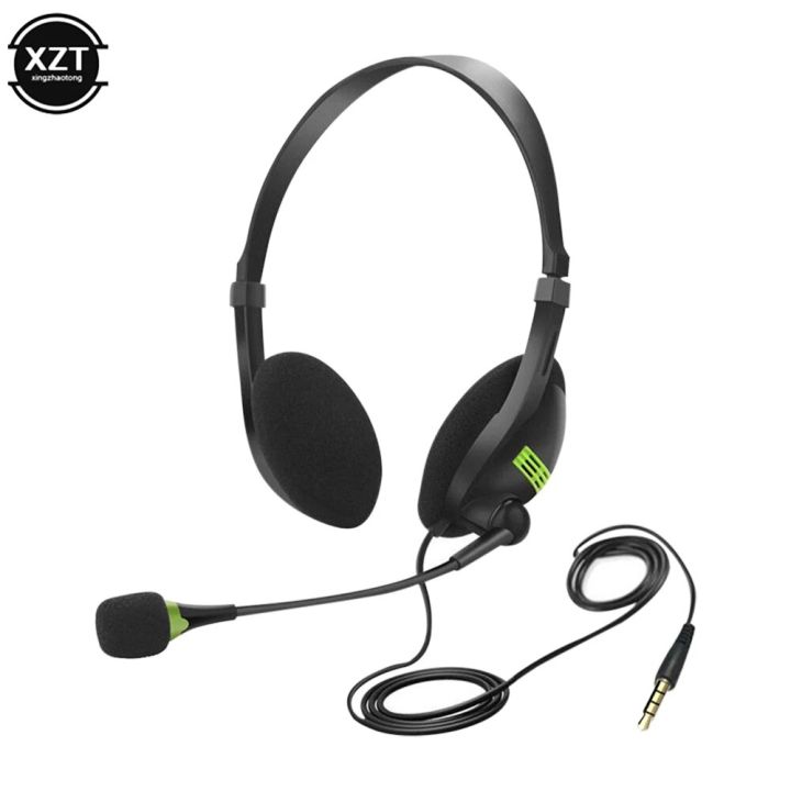3.5mm%20Noise%20Cancelling%20Wired%20Headphones%20Adjustable%20Earphones%20Business%20Headset%20With%20Microphone%20For%20PC%20/Laptop/Computer%20-%20Image%207