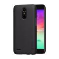 Frosted Shield Hard Back Cover Case For - LG K10 - Black. 